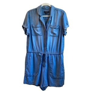 Jordache Blue Denim Jumpsuit